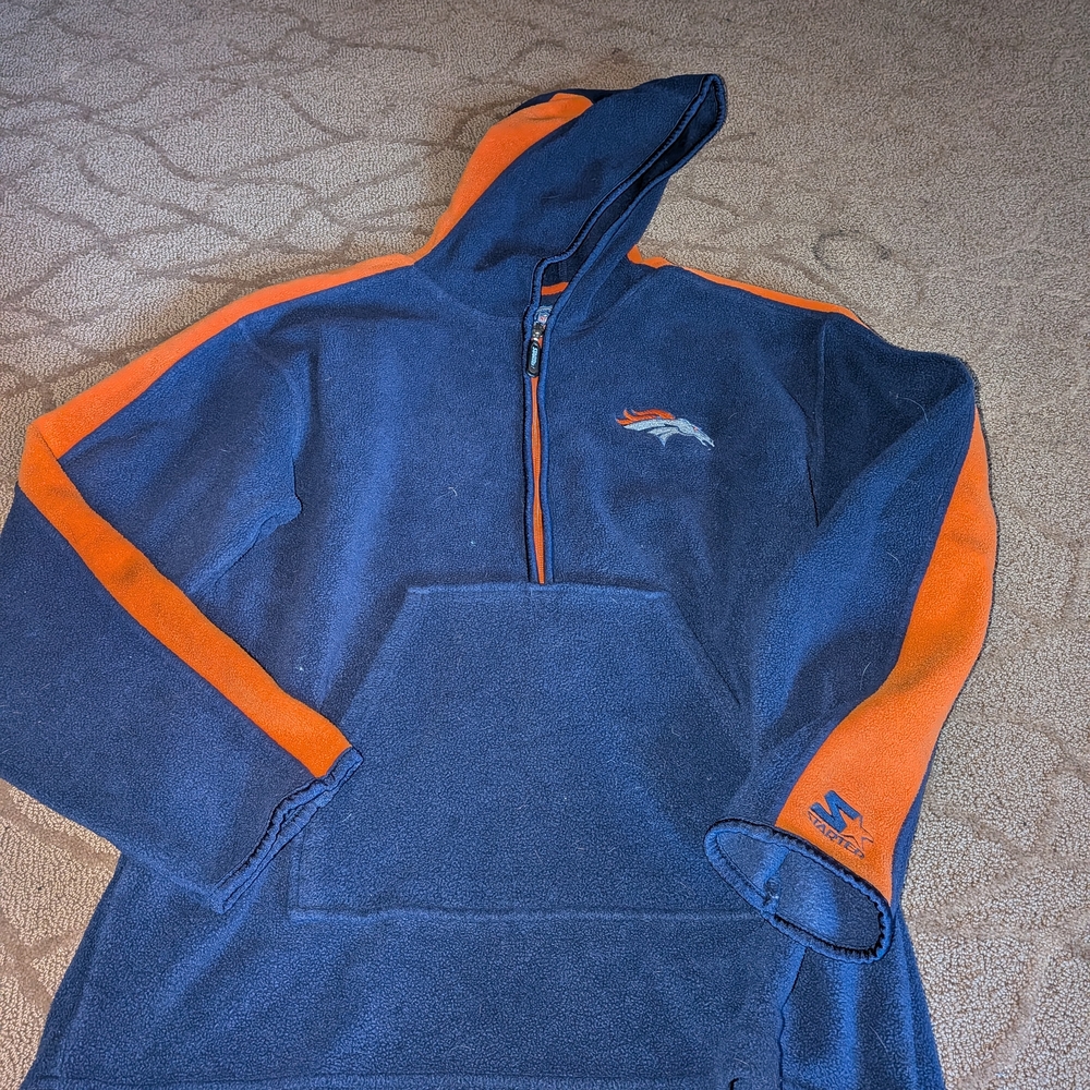 STARTER Women's LARGE LG L DENVER BRONCOS Jacket COAT FOOTBALL